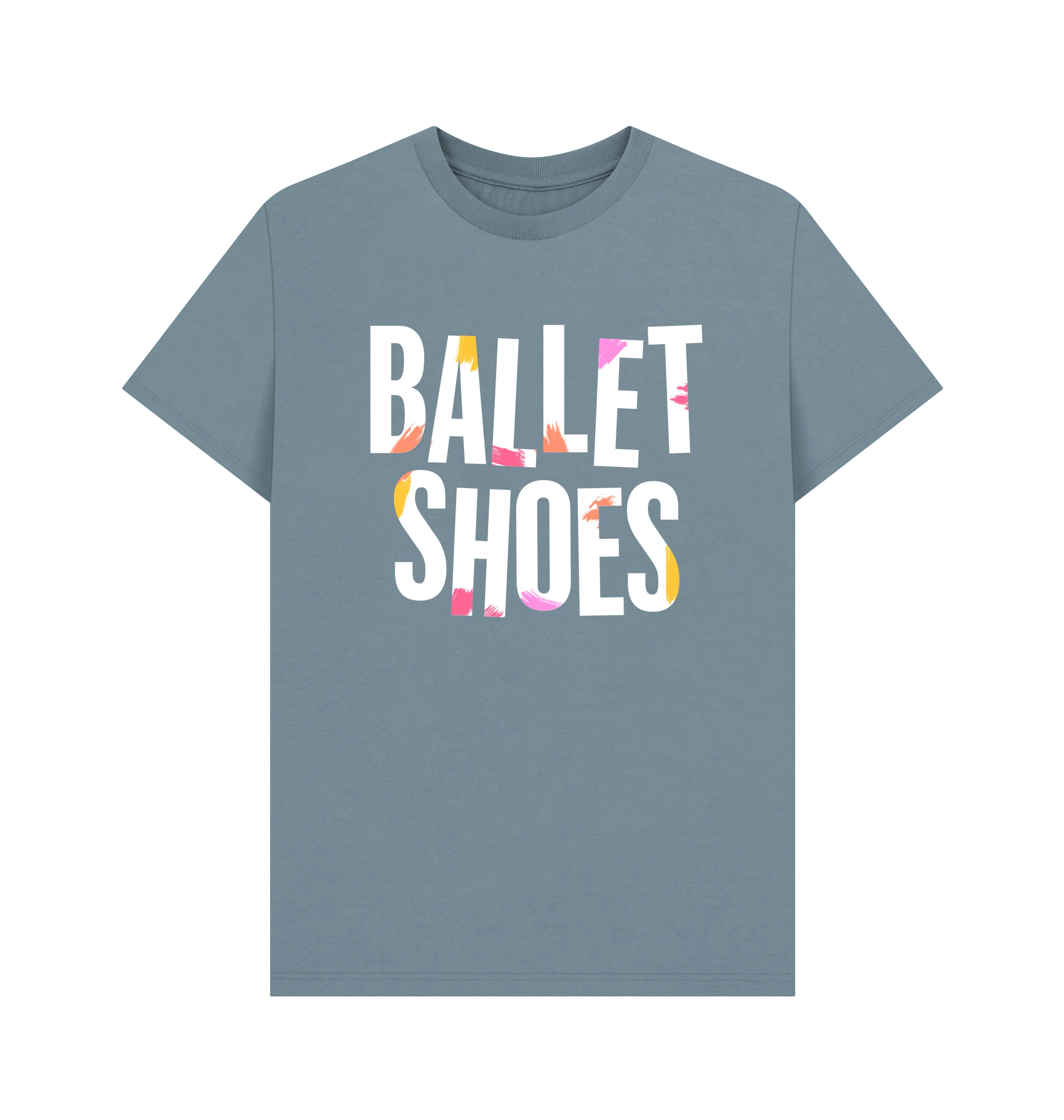 Unisex Ballet Shoes Cotton T-Shirt - Image 2