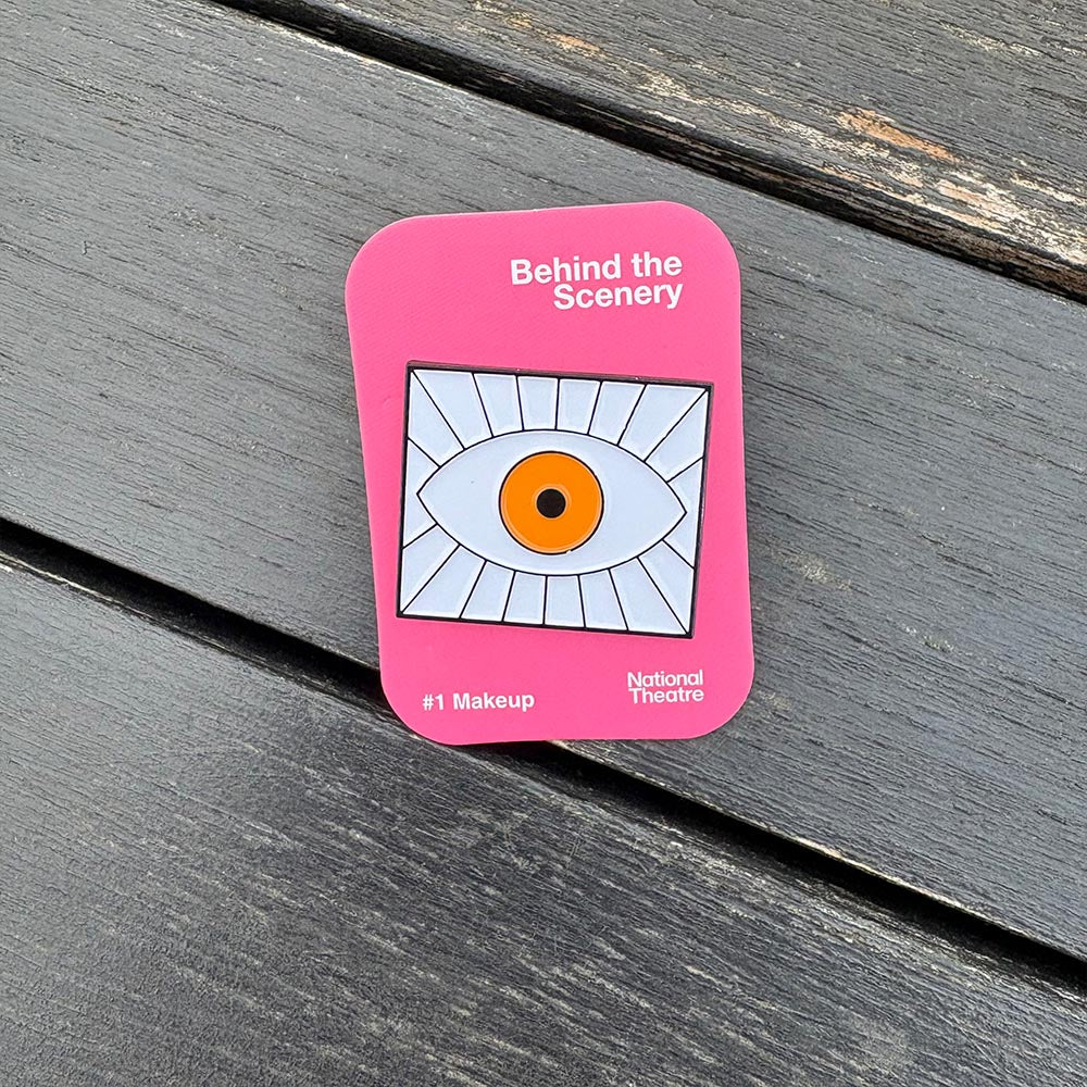 Behind the Scenery Theatre Pin Badge - Paul Farrell x National Theatre - Image 3