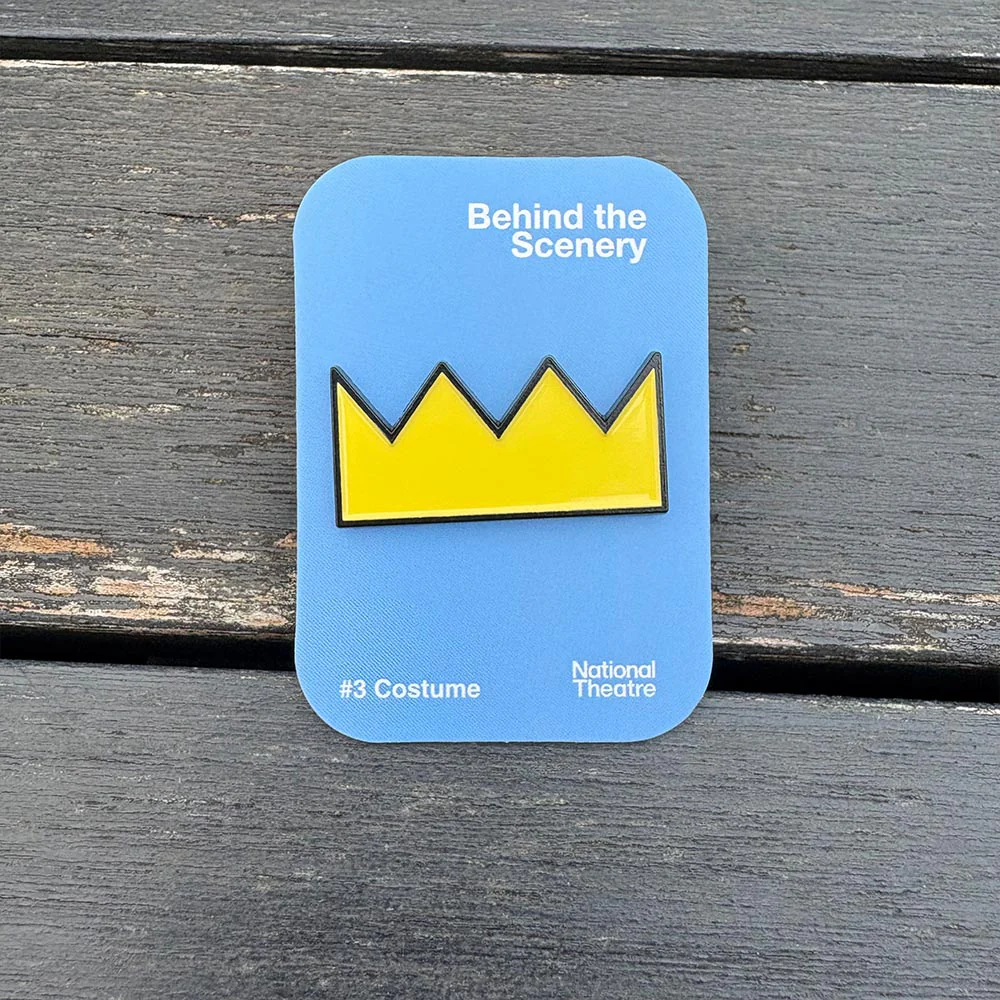Behind the Scenery Theatre Pin Badge - Paul Farrell x National Theatre - Image 4