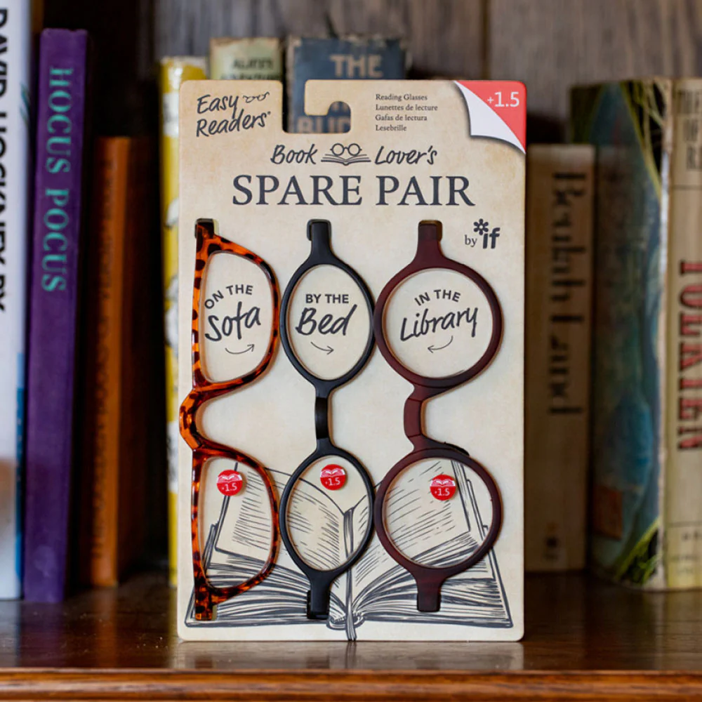 Book Lover's Spare Pair Glasses