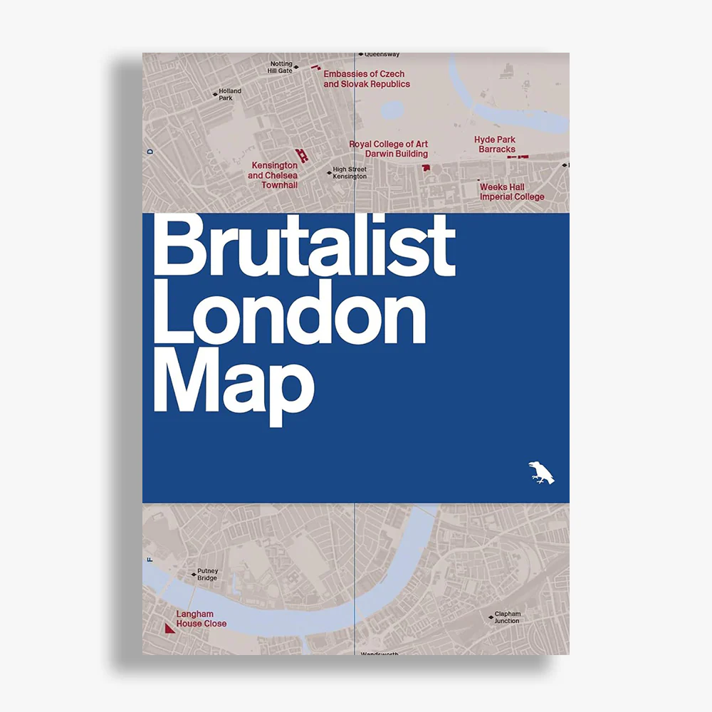 Brutalist London Map