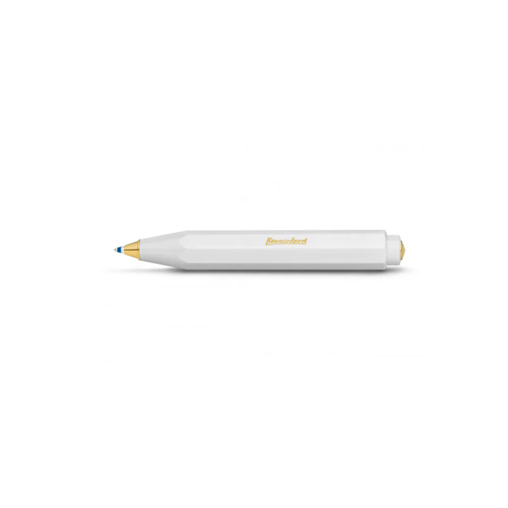 Classic Sport Ballpoint Pen - White