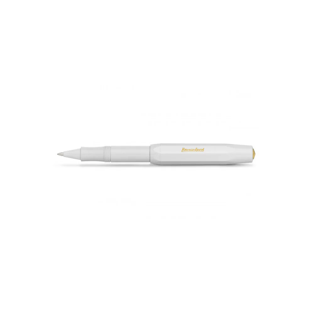 Classic Sport Rollerball Pen - White