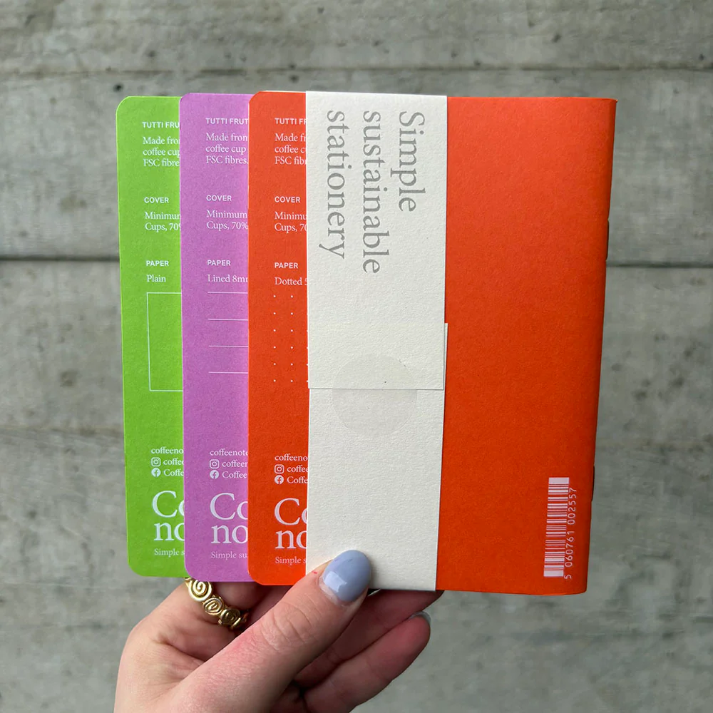 Coffeenotes x National Theatre Set of 3 Notebooks A6 - Tutti Frutti - Image 2