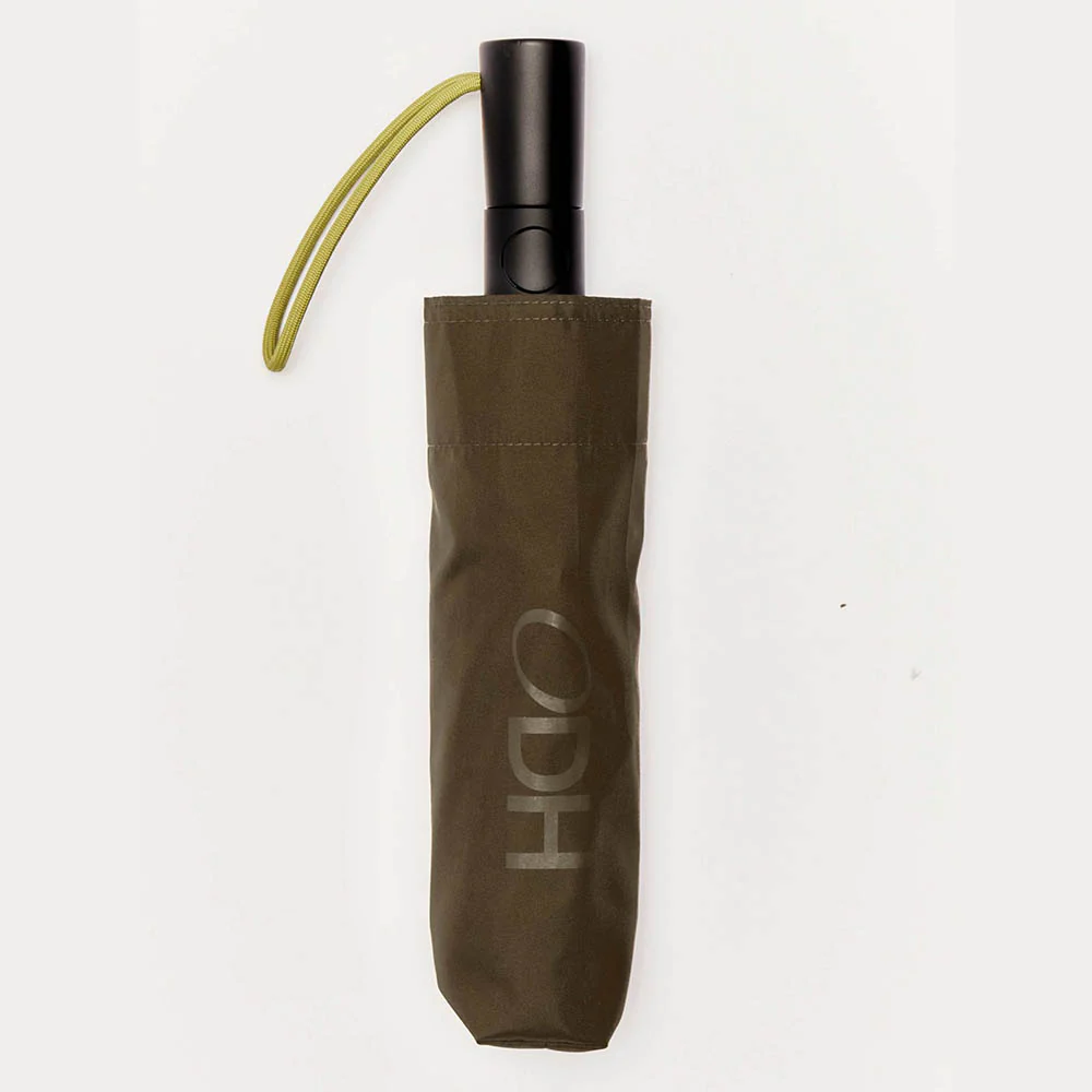 Eco-Friendly Compact Umbrella - Olive