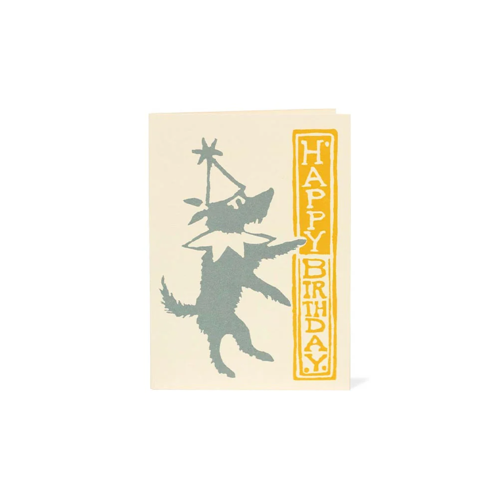 Happy Birthday Little Dog Greetings Card