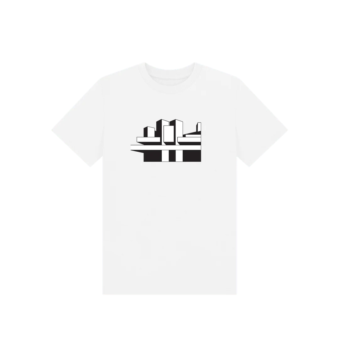 Kids Brutalist Cotton T-Shirt - Image 7