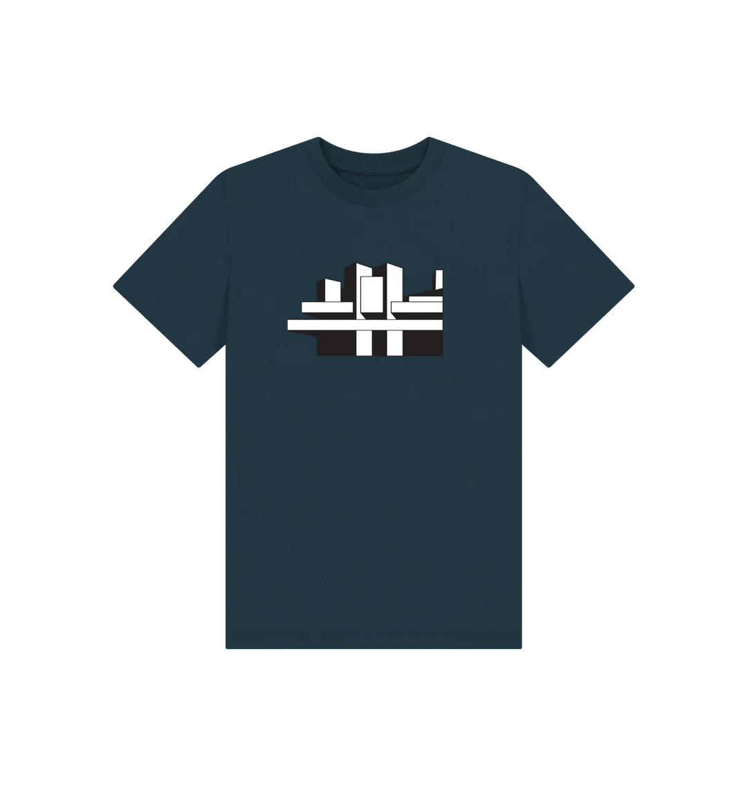 Kids Brutalist Cotton T-Shirt - Image 8