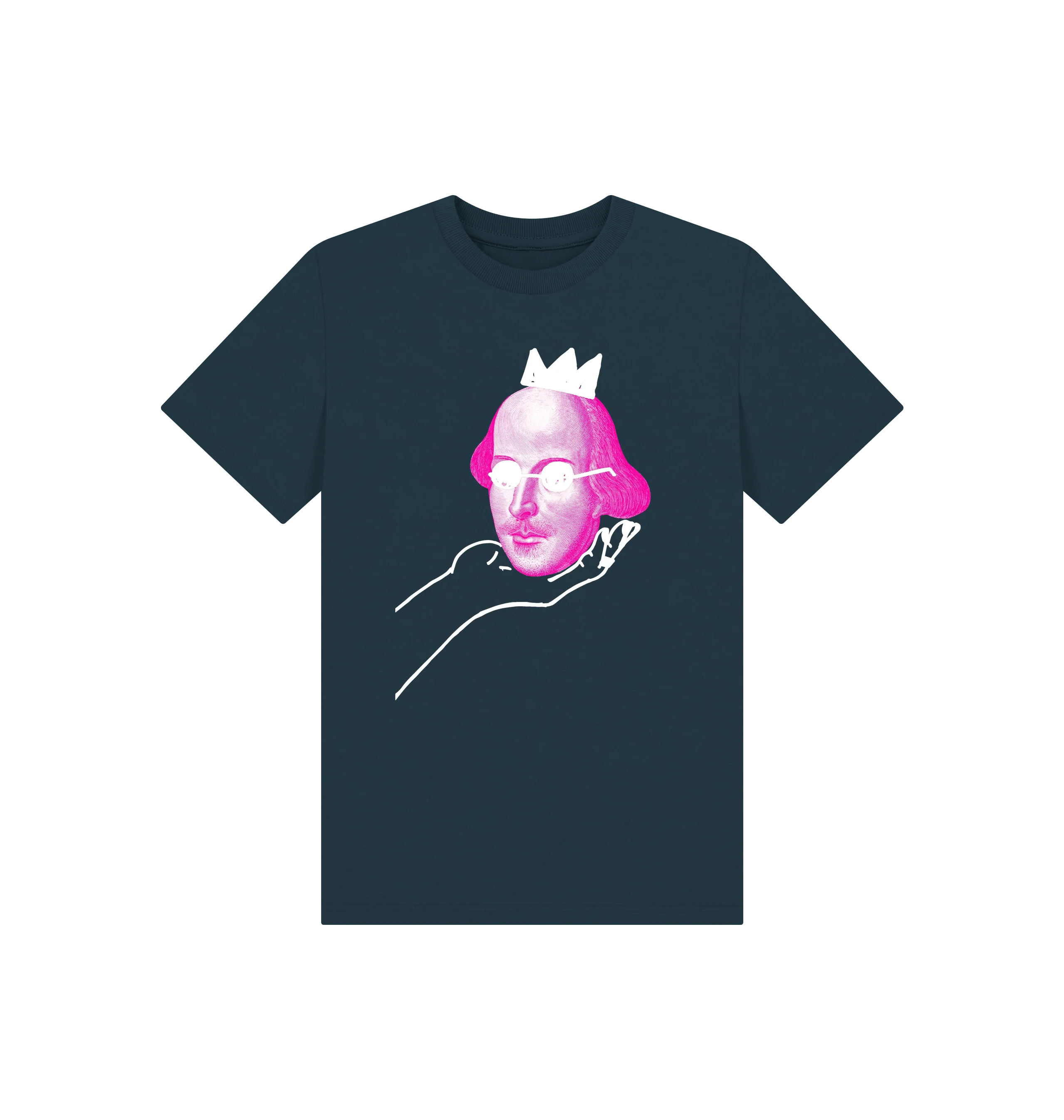 Kids Shakespeare's Head Cotton T-Shirt - Pink - Image 4