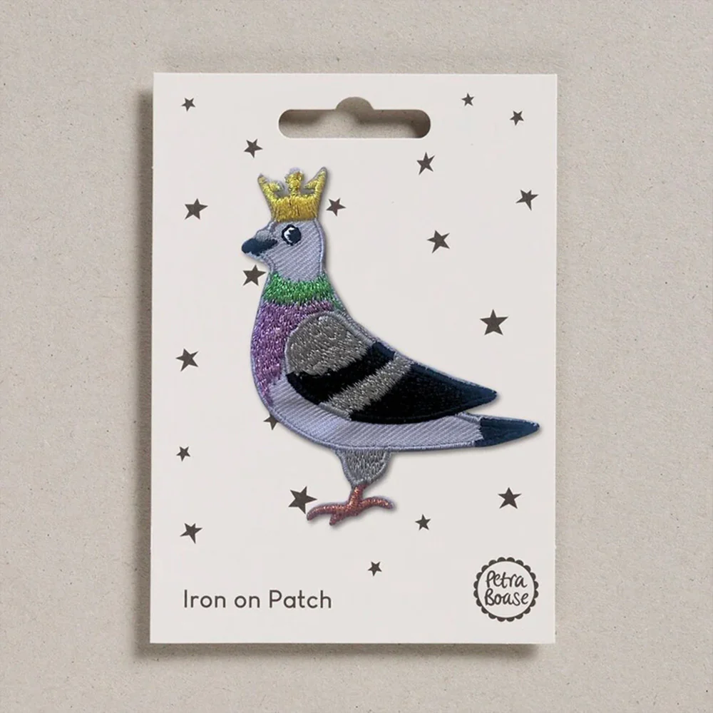 Pigeon Iron-on Patch