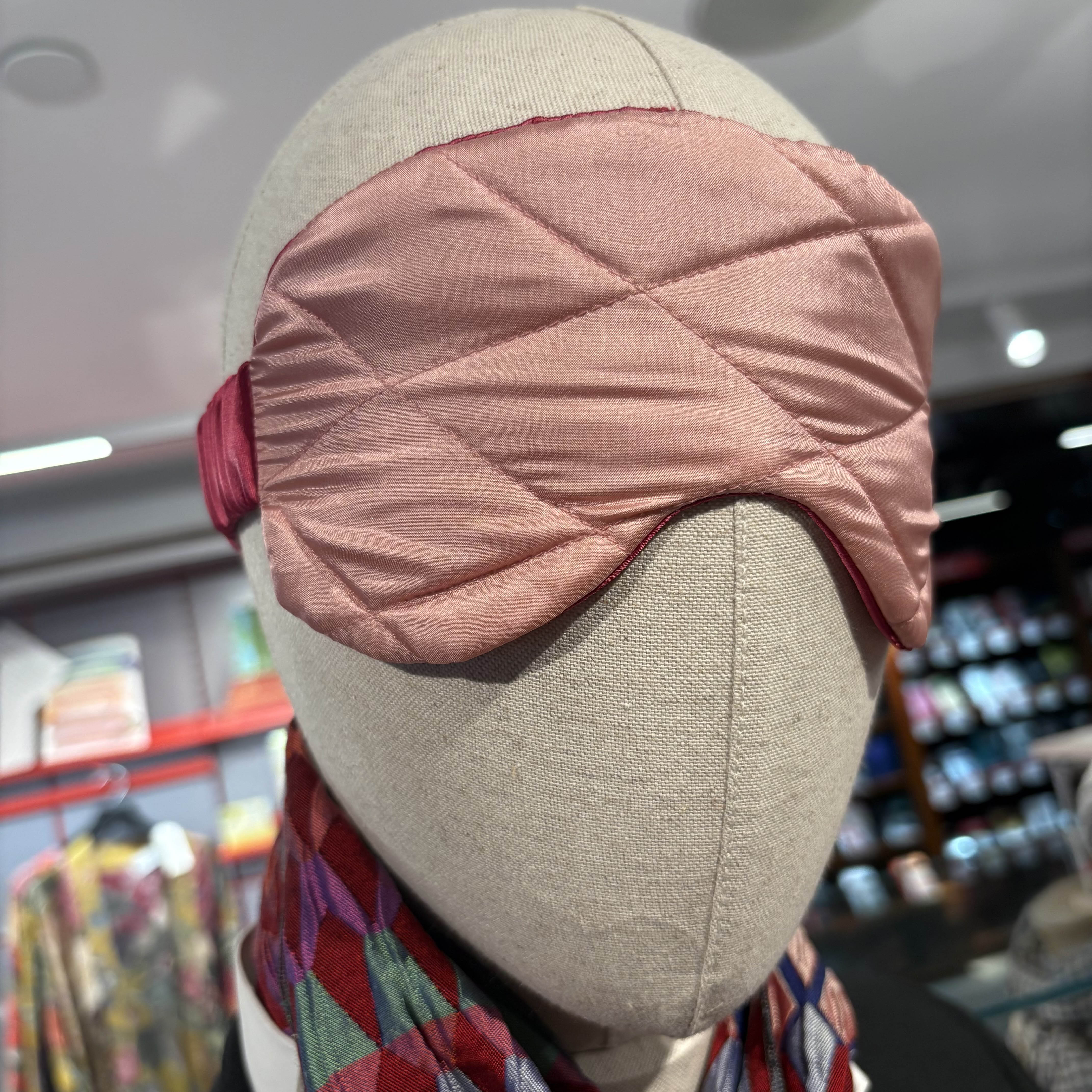 Pink Silk Eye Mask - Image 4