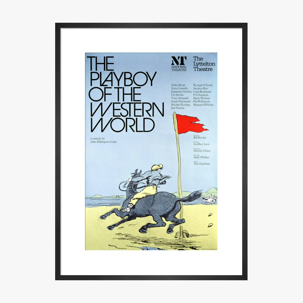 Playboy of the Western World 1975 Print - Image 15