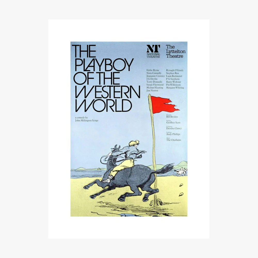 Playboy of the Western World 1975 Print - Image 2