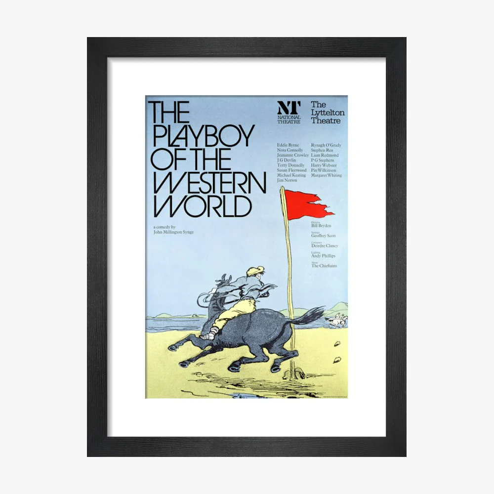 Playboy of the Western World 1975 Print - Image 3