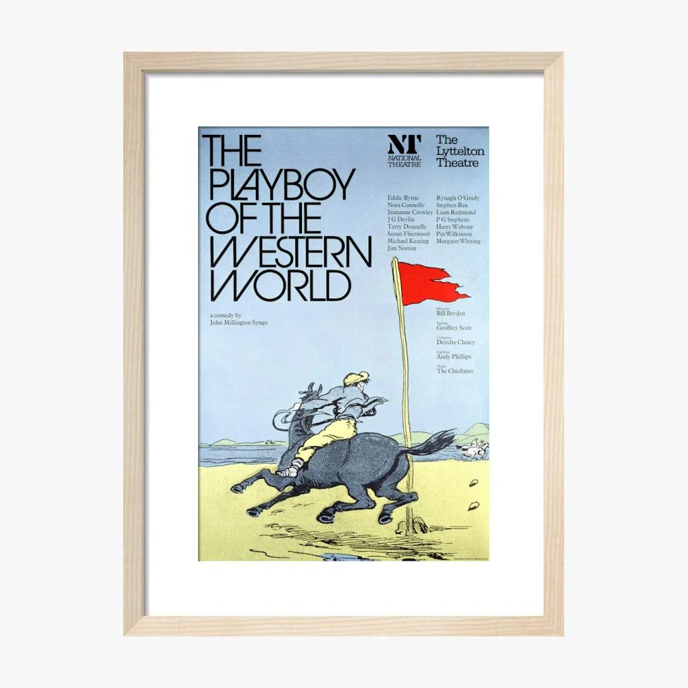 Playboy of the Western World 1975 Print - Image 9