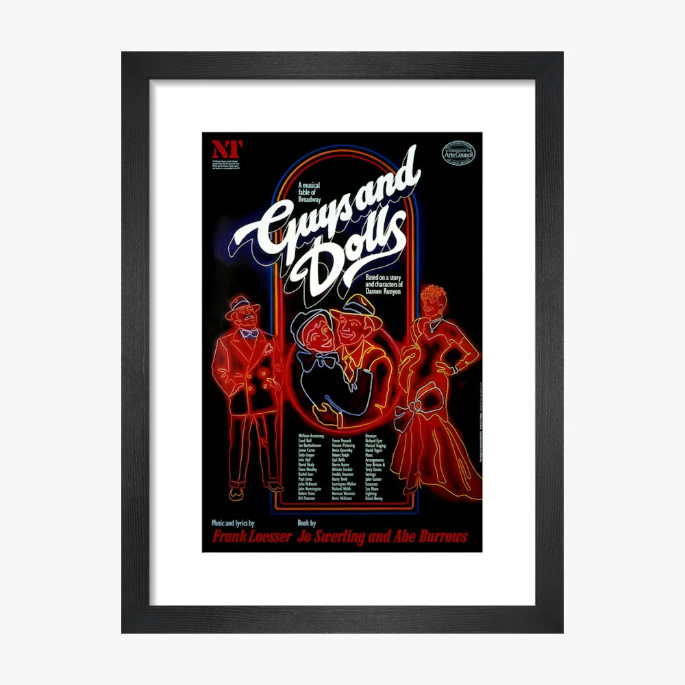 Guys and Dolls 1982 Print - Image 3