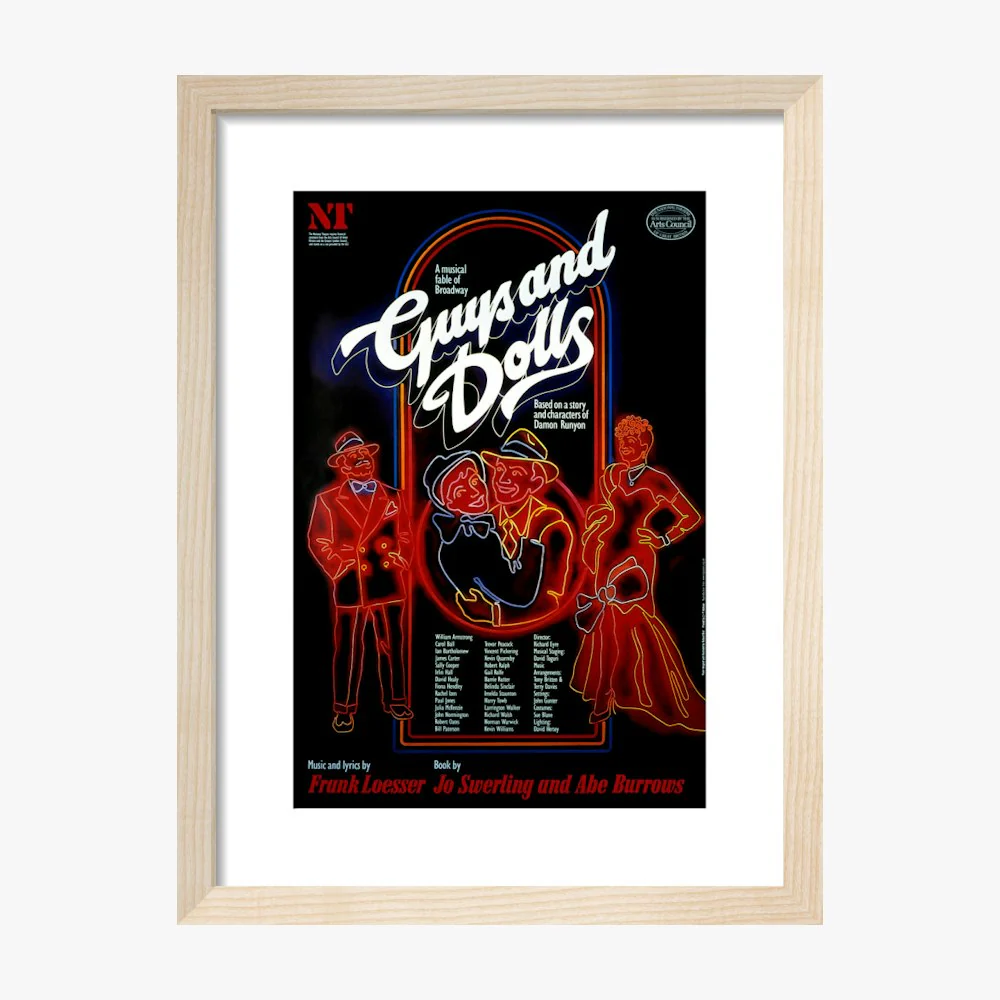 Guys and Dolls 1982 Print - Image 5