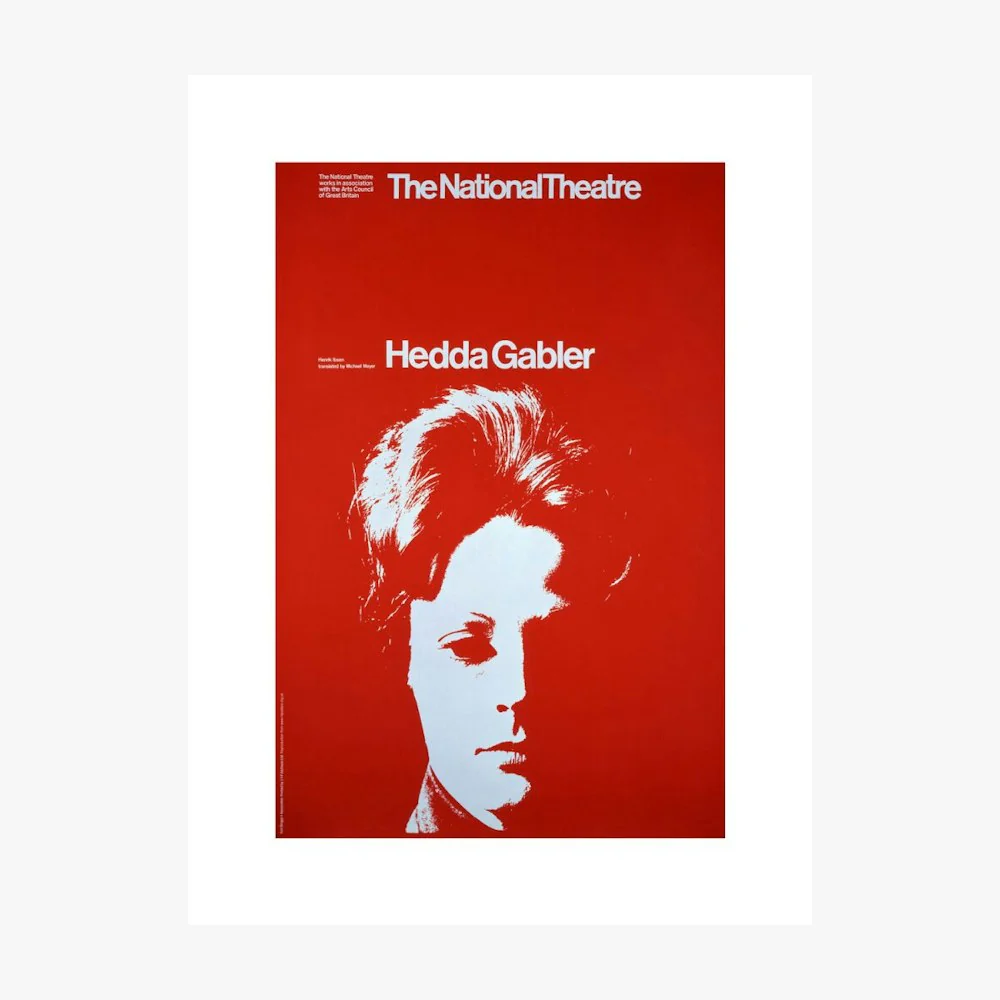 Hedda Gabler 1970 Print - Image 14