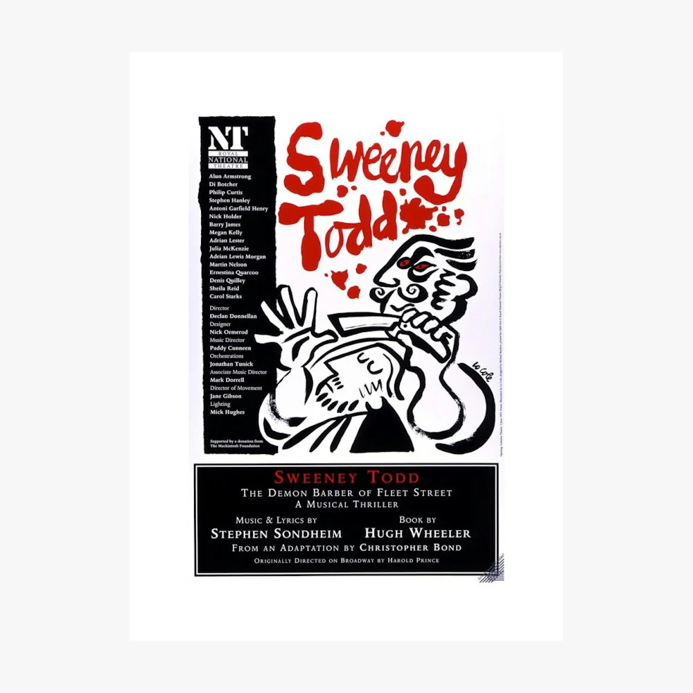 Sweeney Todd 1993 Print - Image 6