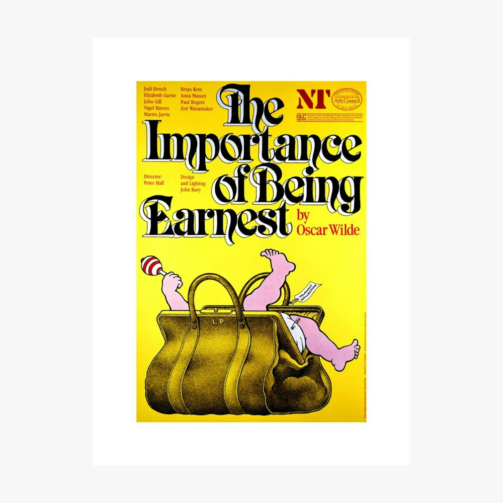 The Importance of Being Earnest 1982 Print - Image 2