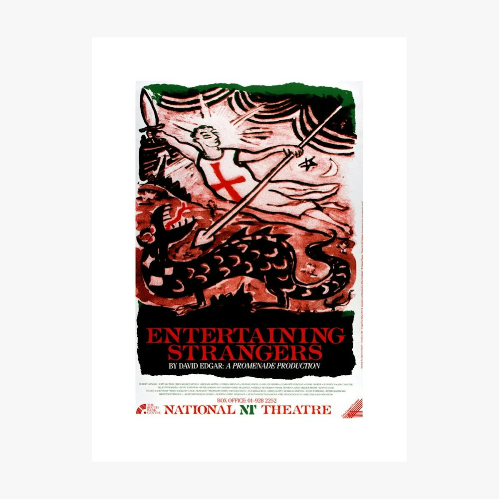 Entertaining Strangers 1987 Print - Image 14