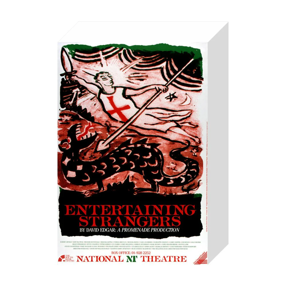 Entertaining Strangers 1987 Print - Image 18