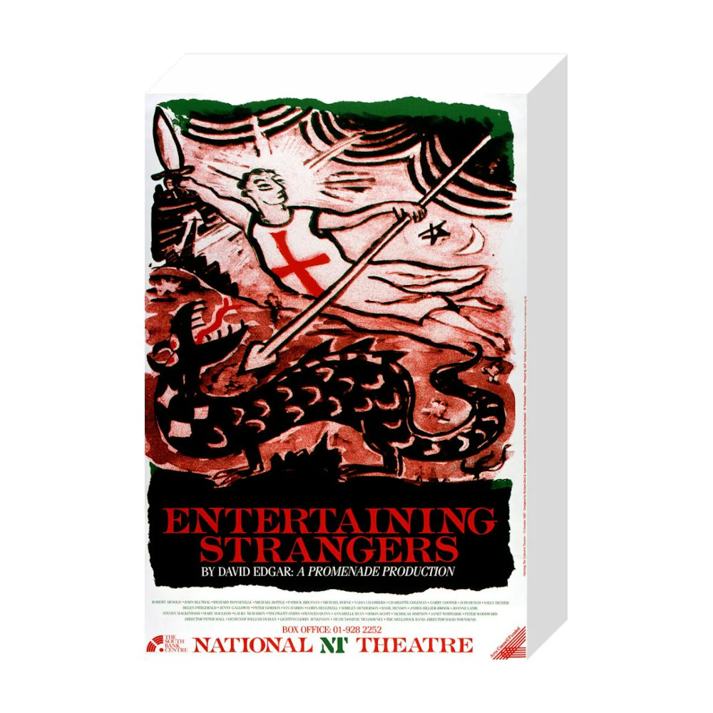 Entertaining Strangers 1987 Print - Image 19