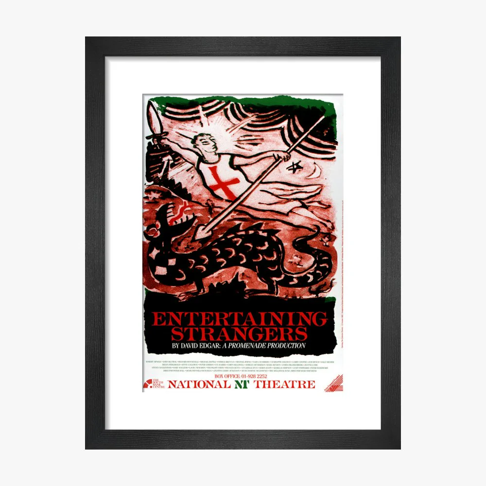 Entertaining Strangers 1987 Print - Image 3