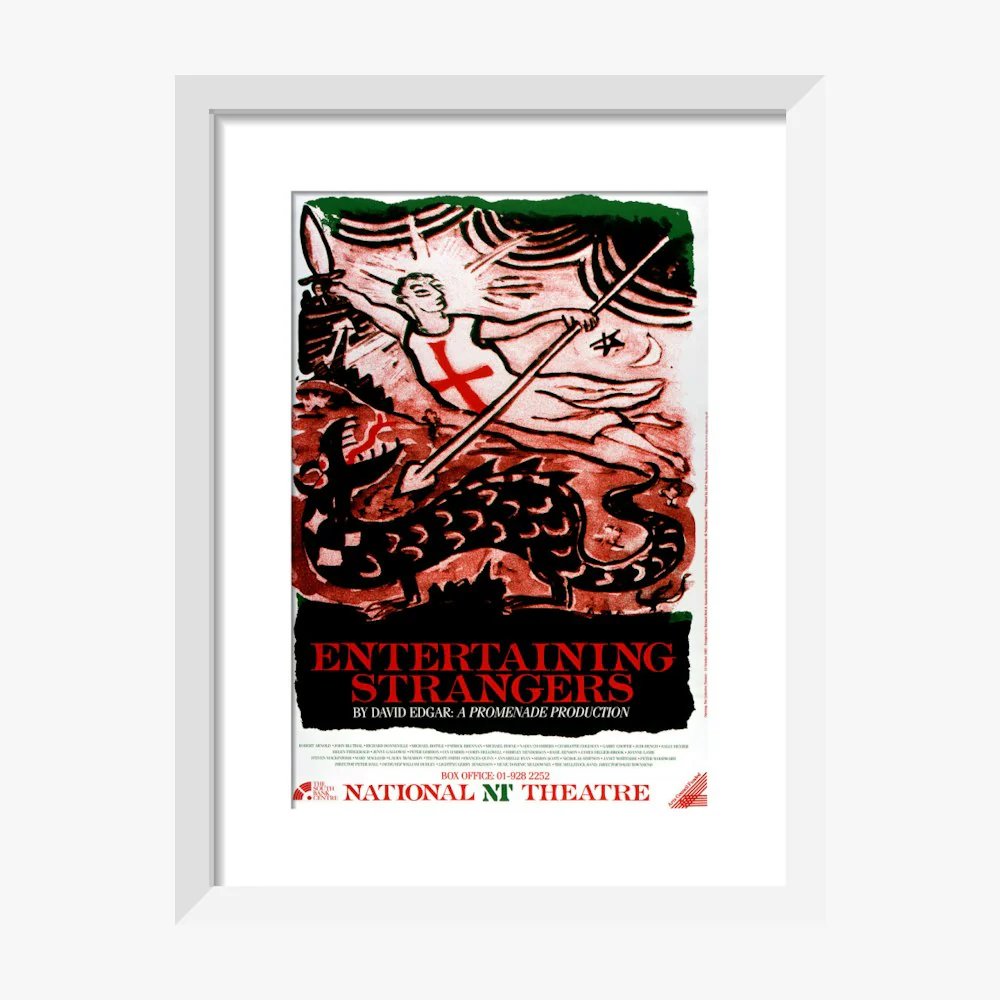 Entertaining Strangers 1987 Print - Image 4