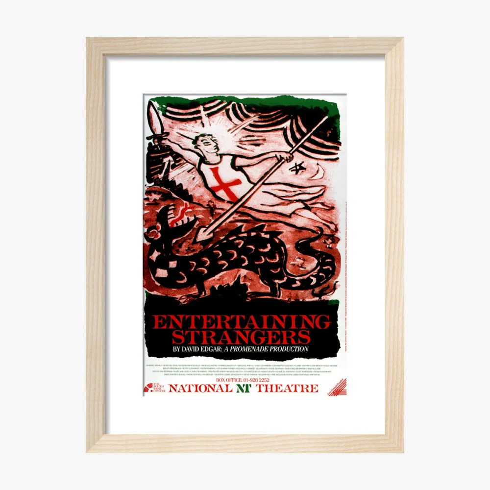 Entertaining Strangers 1987 Print - Image 5