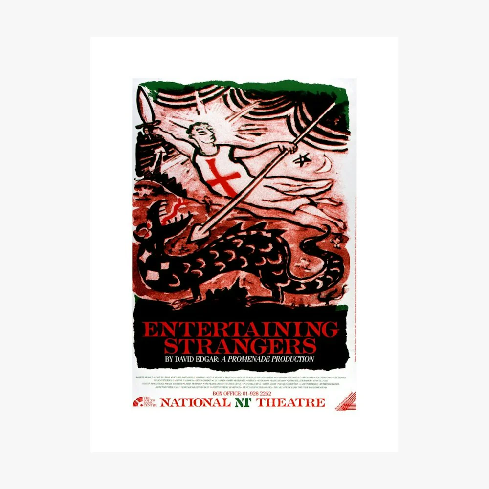 Entertaining Strangers 1987 Print - Image 6