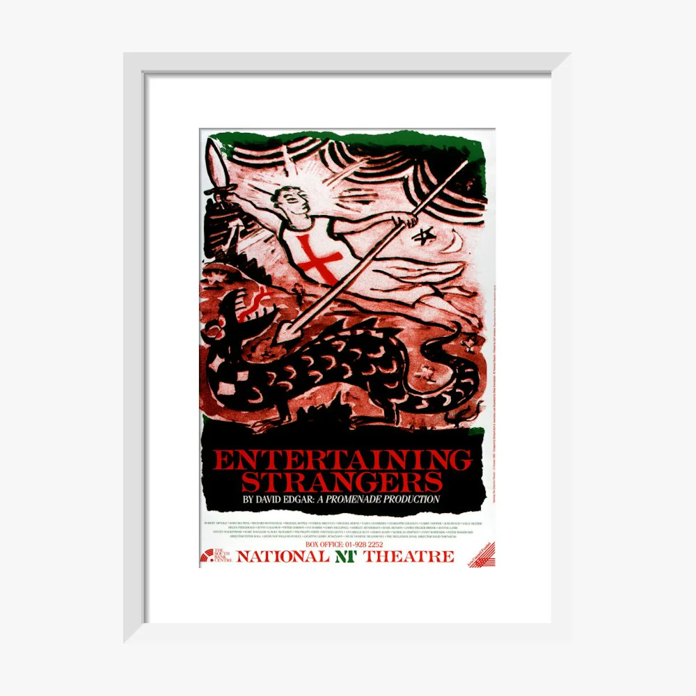 Entertaining Strangers 1987 Print - Image 8