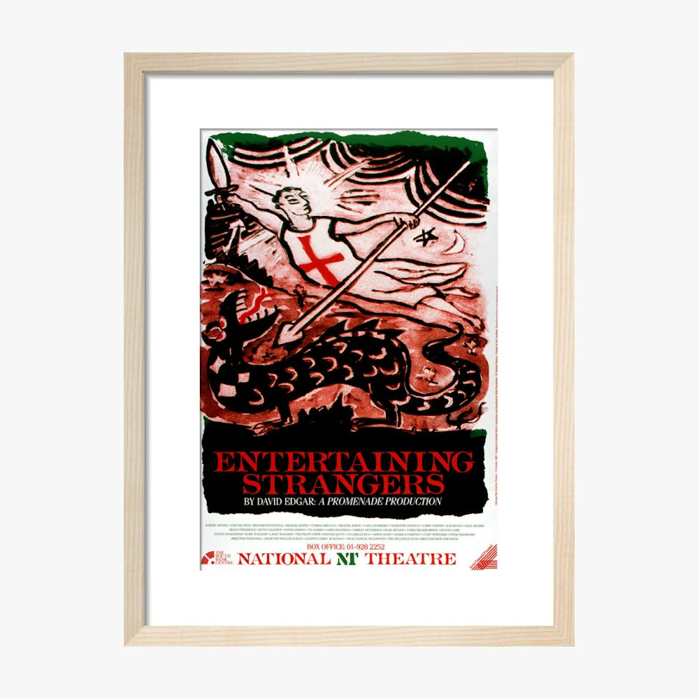 Entertaining Strangers 1987 Print - Image 9