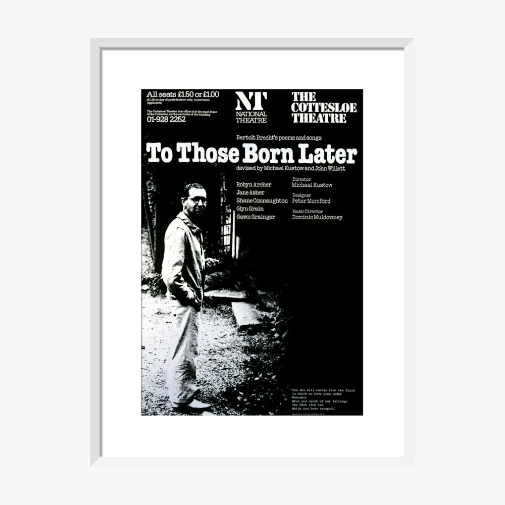 To Those Born Later 1977 Print - Image 12