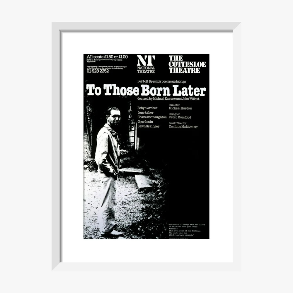 To Those Born Later 1977 Print - Image 8