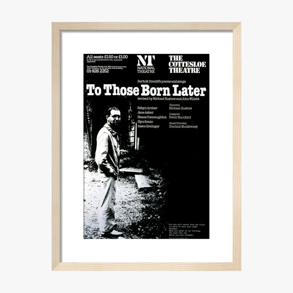 To Those Born Later 1977 Print - Image 9