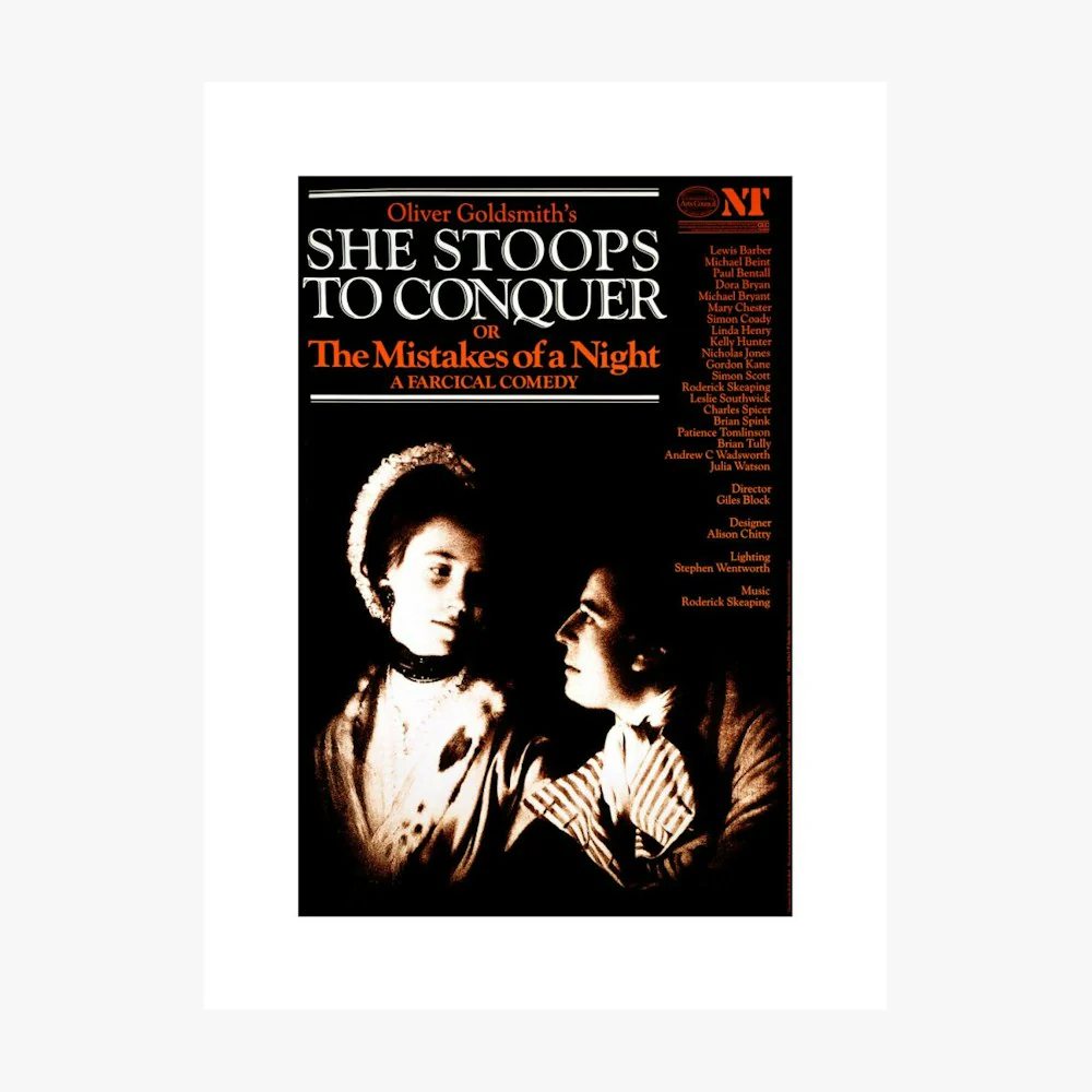 She Stoops to Conquer 1984 Print - Image 2