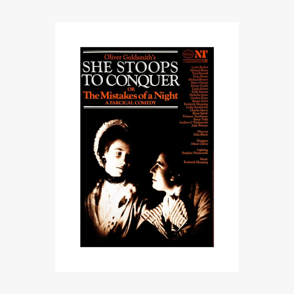 She Stoops to Conquer 1984 Print - Image 6