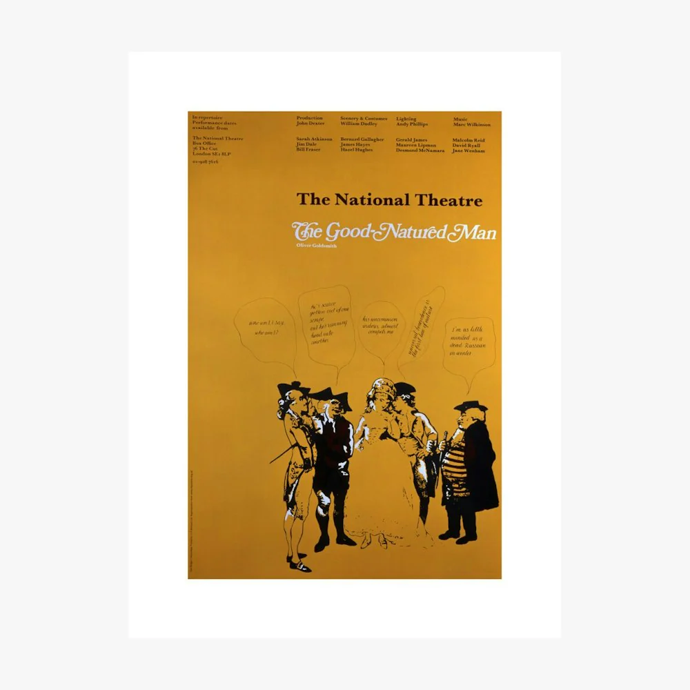 The Good-Natur'd Man 1971 Print - Image 10