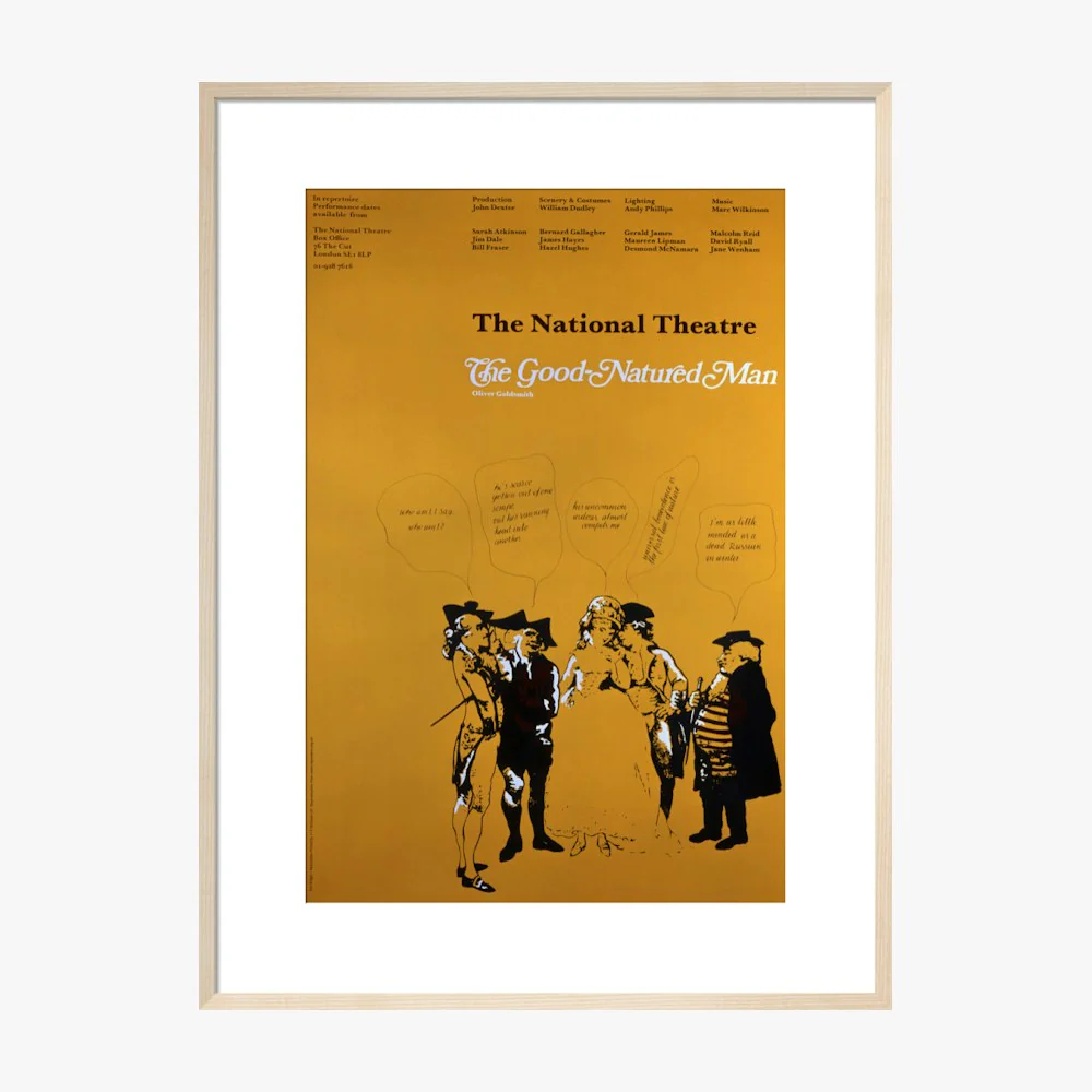 The Good-Natur'd Man 1971 Print - Image 17