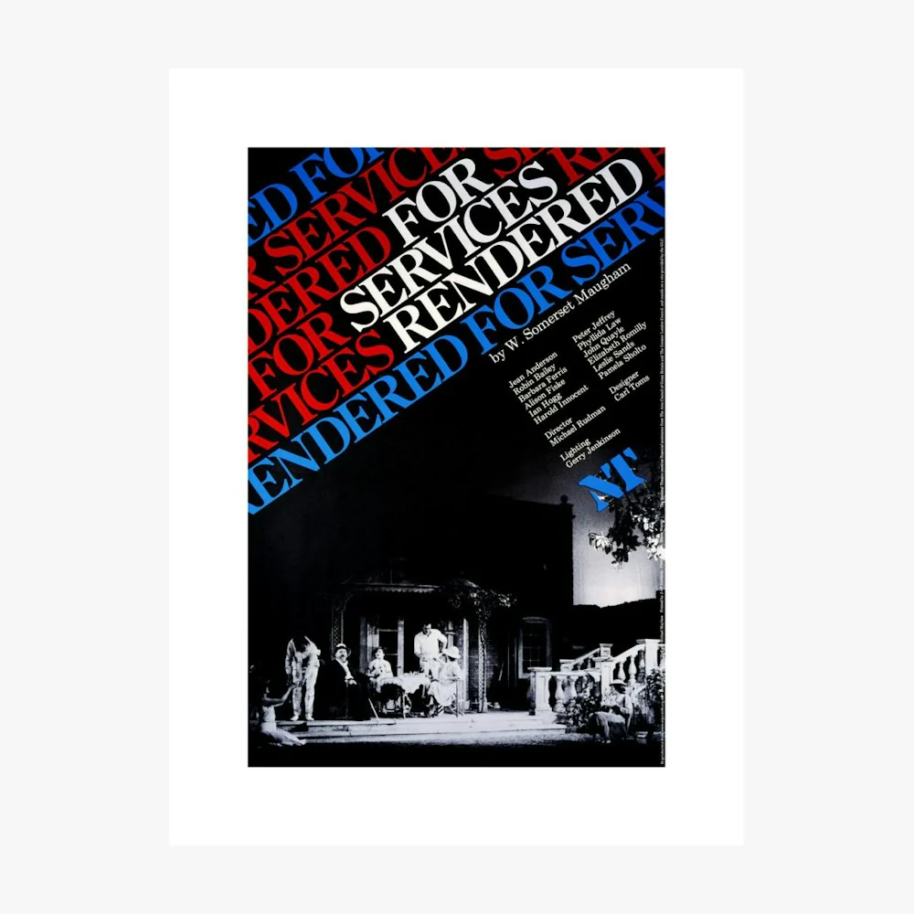 For Services Rendered 1979 Print - Image 10