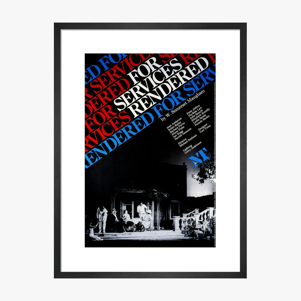 For Services Rendered 1979 Print - Image 11