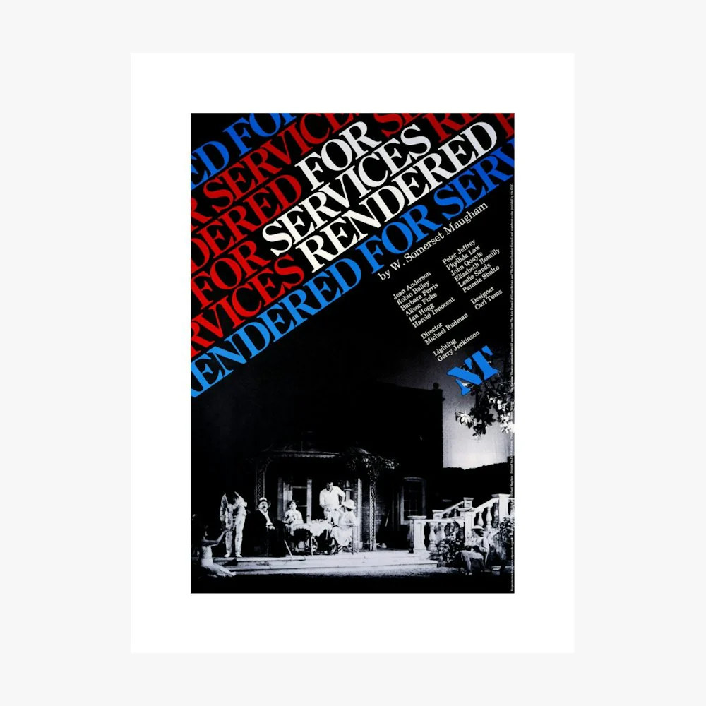 For Services Rendered 1979 Print - Image 6