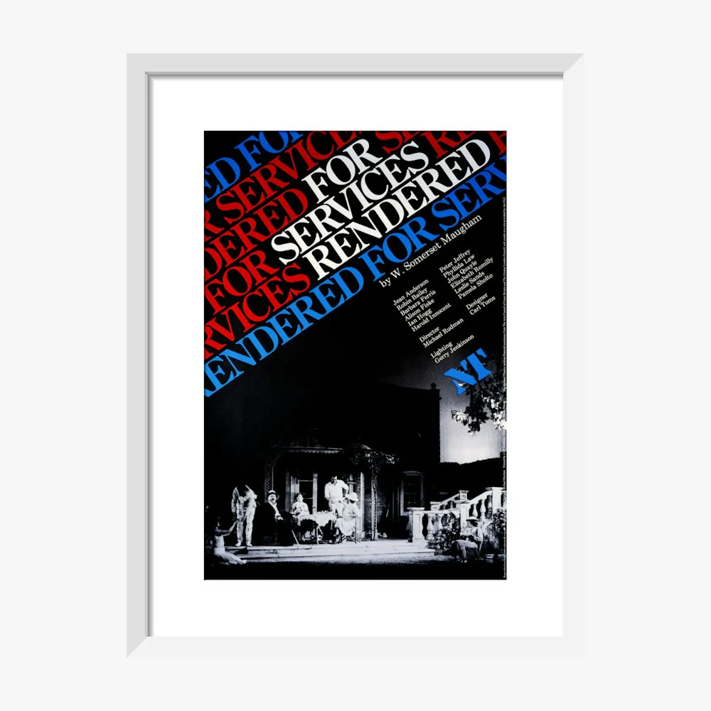 For Services Rendered 1979 Print - Image 8