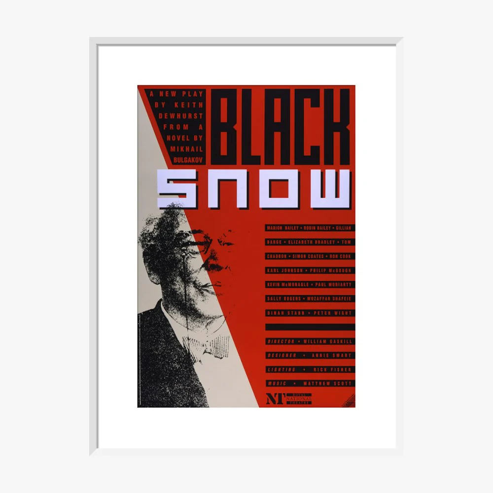 Black Snow 1991 Print - Image 16