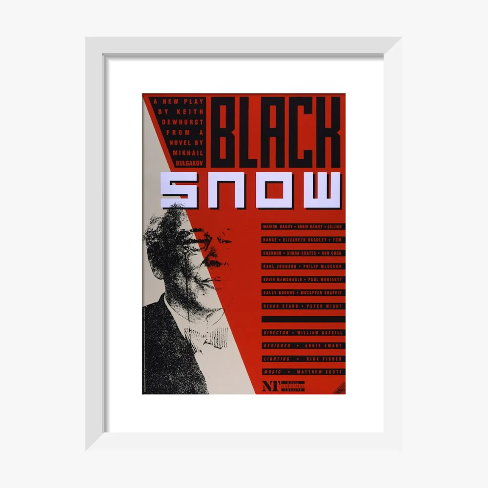 Black Snow 1991 Print - Image 4