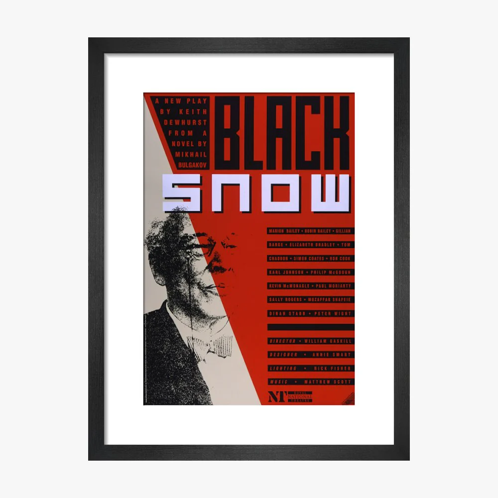 Black Snow 1991 Print - Image 7