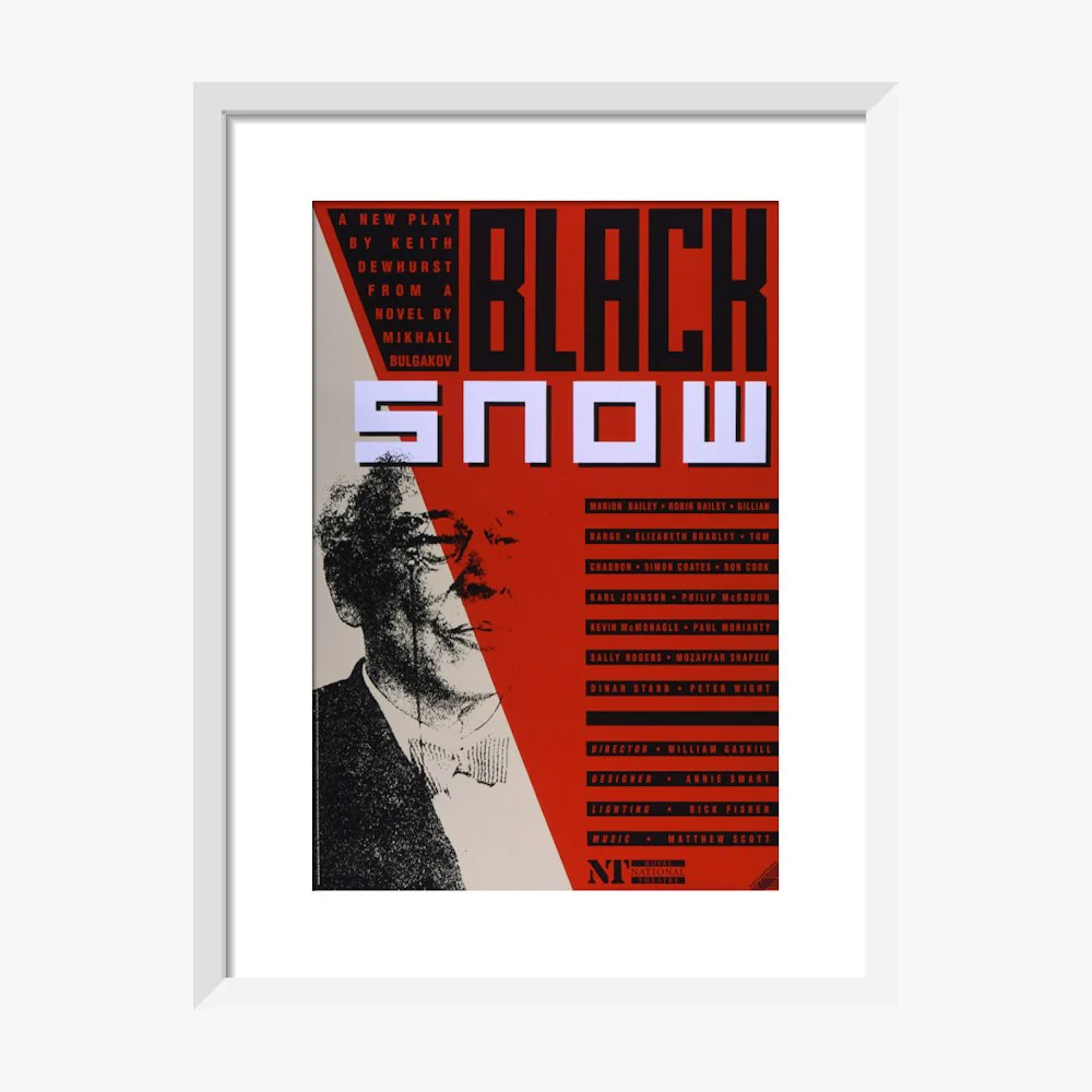 Black Snow 1991 Print - Image 8