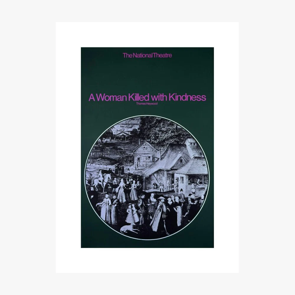 A Woman Killed with Kindness 1971 Print - Image 6