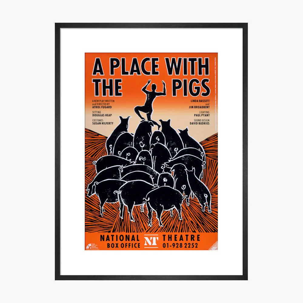 A Place with the Pigs 1988 Print - Image 15